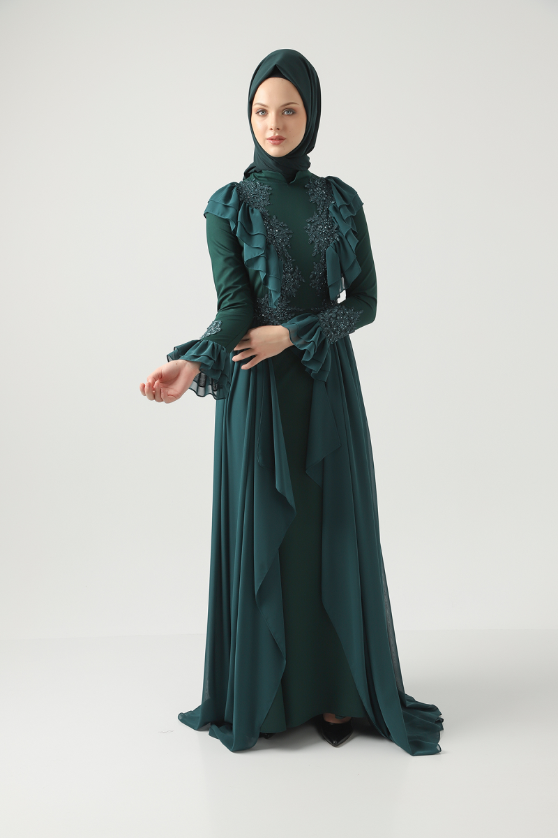 Abiye Elbise Tesettür Giyim Nikah Nişan Kına E Tesettür Sweatshirt