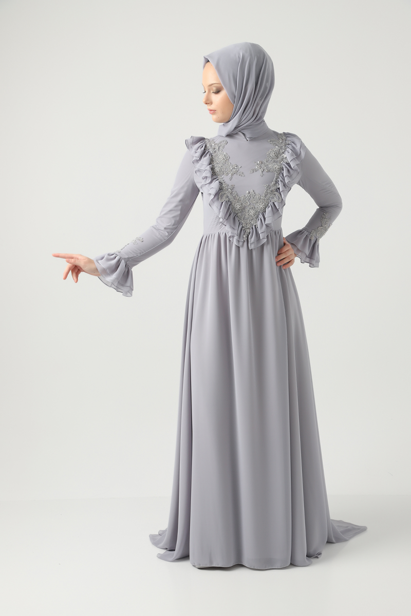 Abiye Elbise Tesettür Giyim Nikah Nişan Kına E Tesettür Sweatshirt