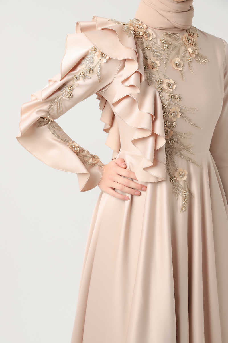 Sera Abiye Tesettür Düğün Nikah Söz Kına