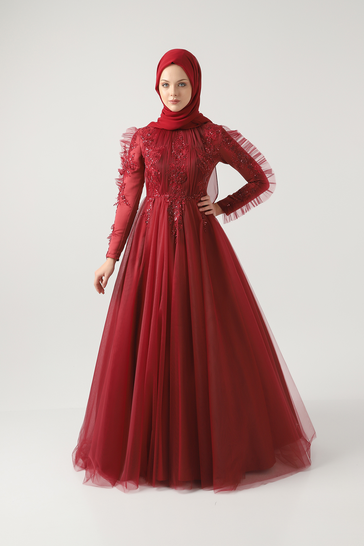 Rüya Tesettür Abiye Elbise