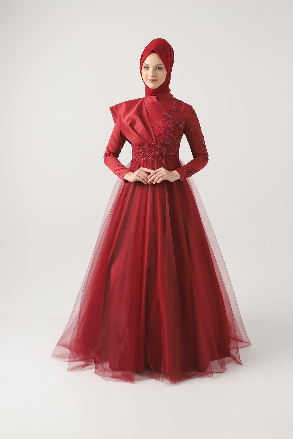 Havin Tesettür Abiye Elbise