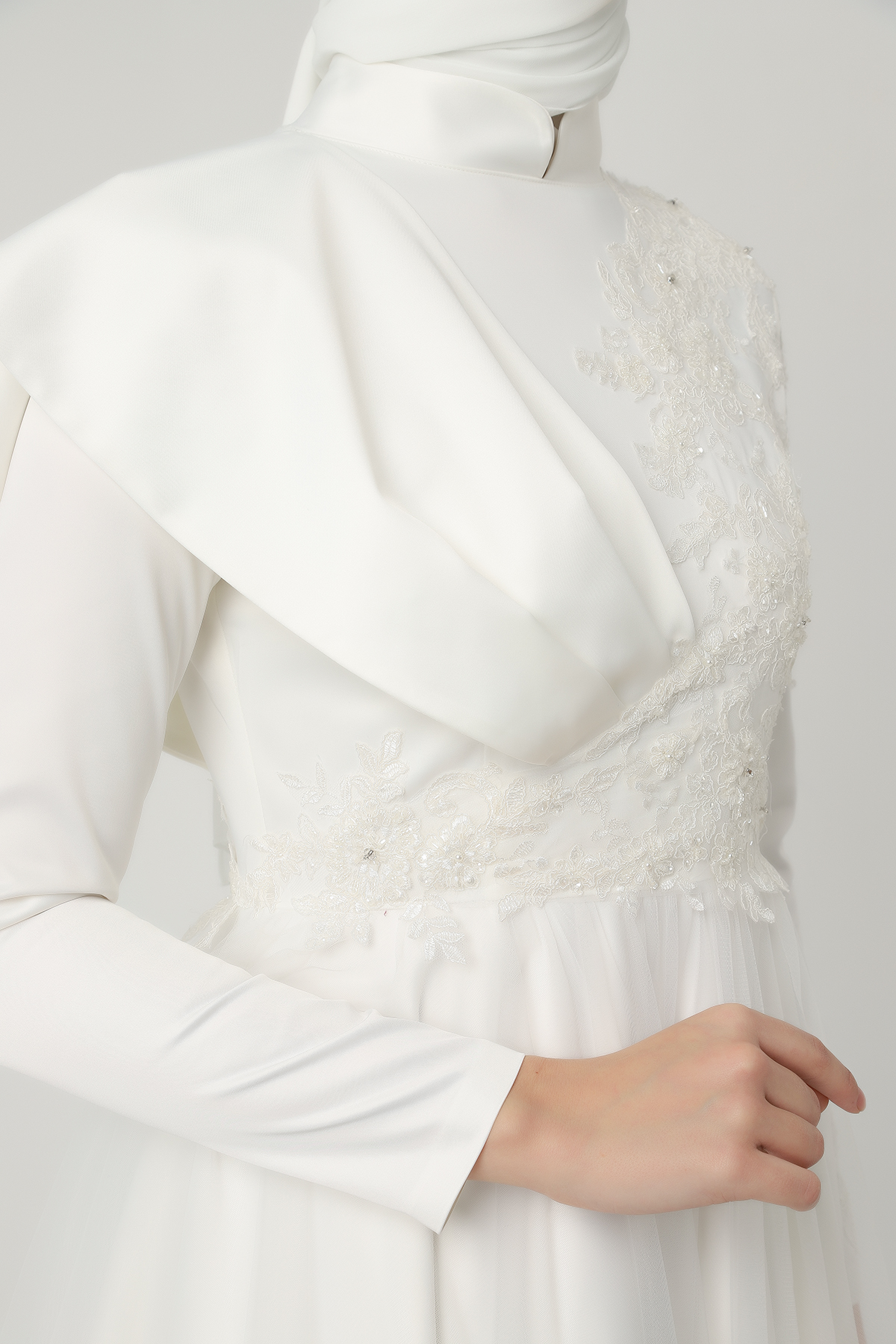 Havin Tesettür Abiye Elbise