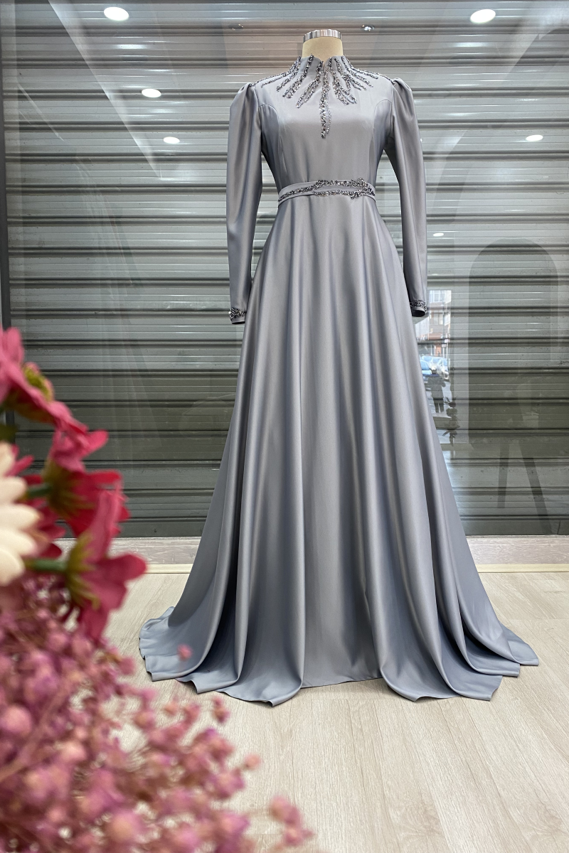 Abiye Elbise Tesettür Giyim Nikah Nişan Kına E Tesettür Sweatshirt