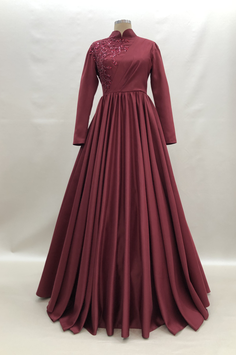 Abiye Elbise Tesettür Giyim Nikah Nişan Kına E Tesettür Sweatshirt