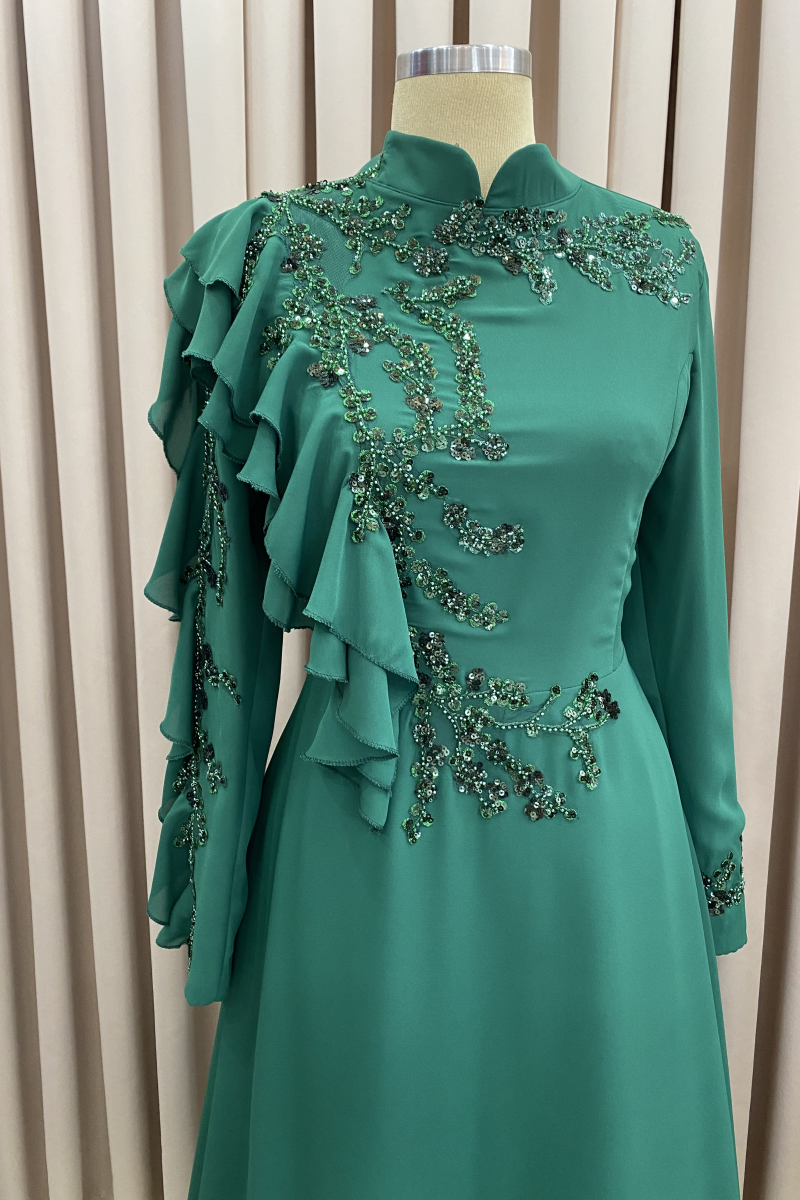 Sera Abiye Tesettür Düğün Nikah Söz Kına