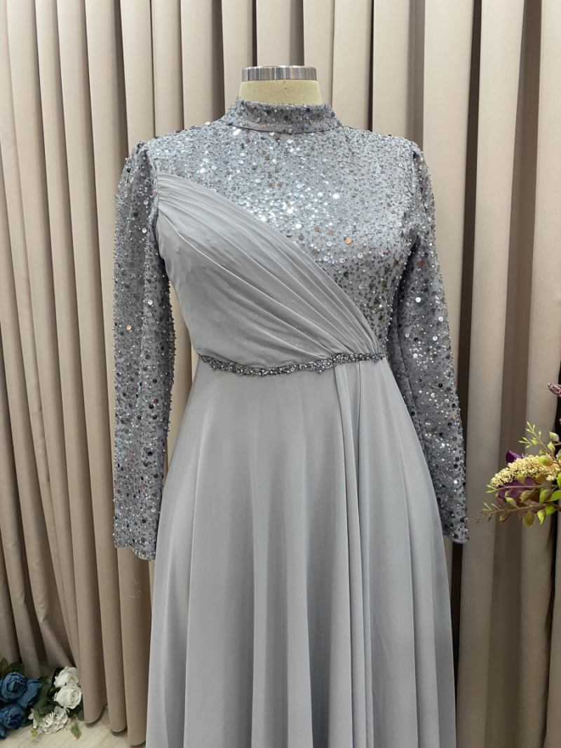 Aysima Tesettür Abiye Elbise