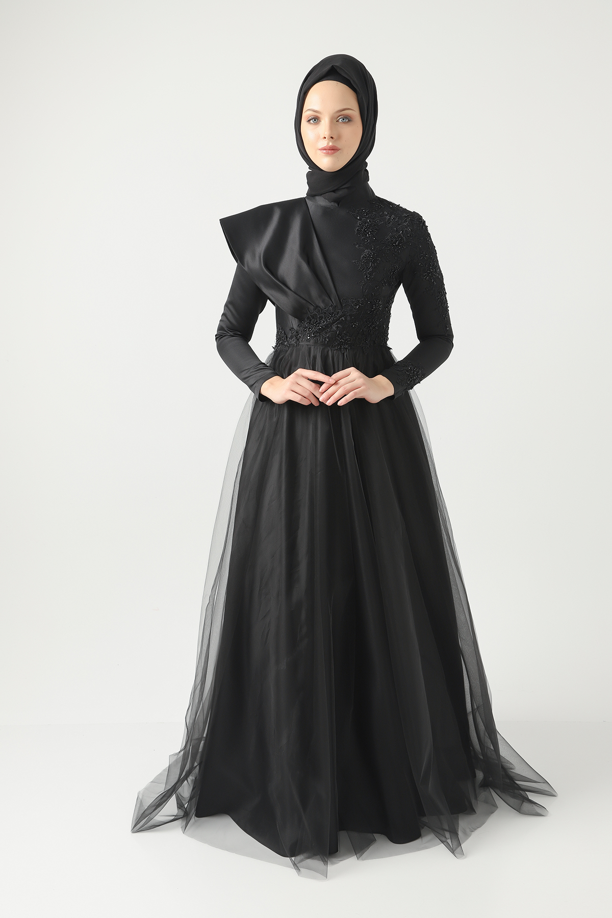 Havin Tesettür Abiye Elbise