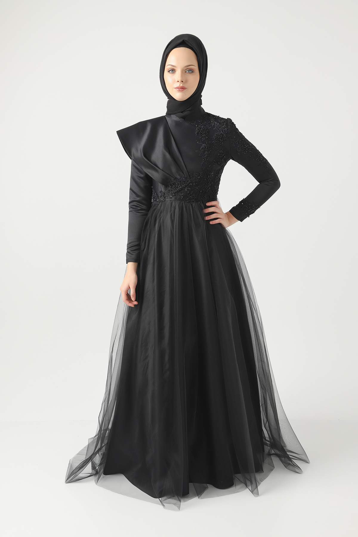 Havin Tesettür Abiye Elbise